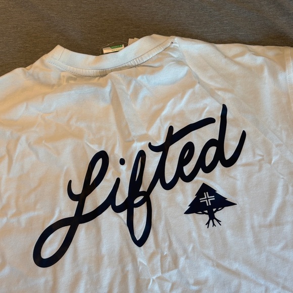 LRG Men's White Long Sleeve Graphic Tee - Picture 5 of 9